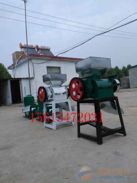 油坊超市專用破碎機 大豆擠扁破碎機 花生高粱大豆破碎機